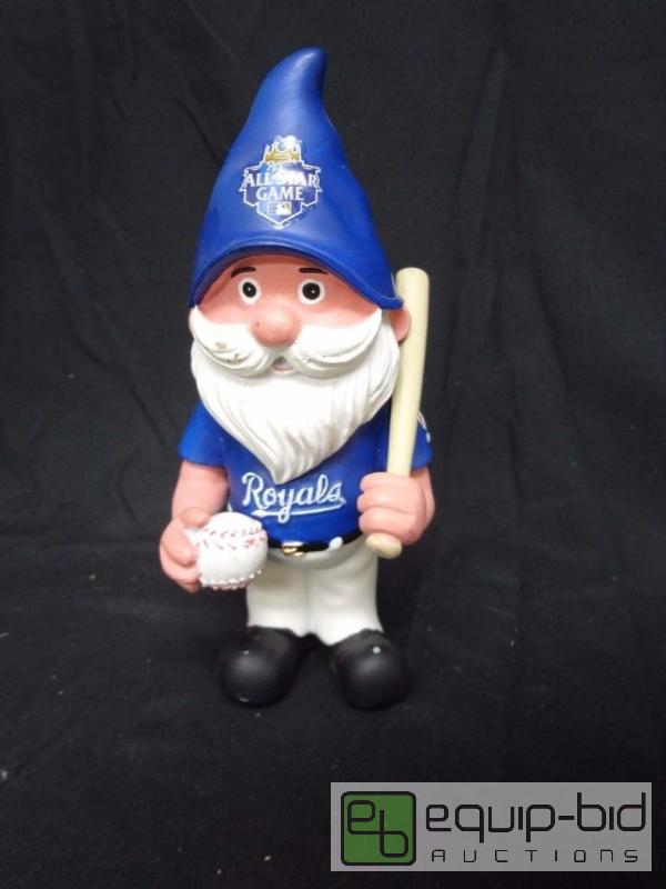 lot 957 image: KANSAS CITY ROYALS GARDEN GNOME ALL-STAR GAME 2012