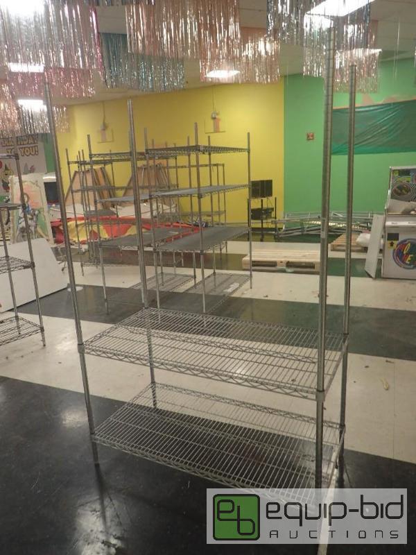 lot 1107 image: 2 Tier Metal Wire Rack