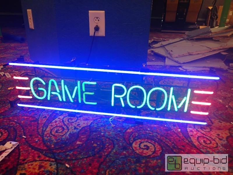 lot 2045 image: Game Room Neon Sign