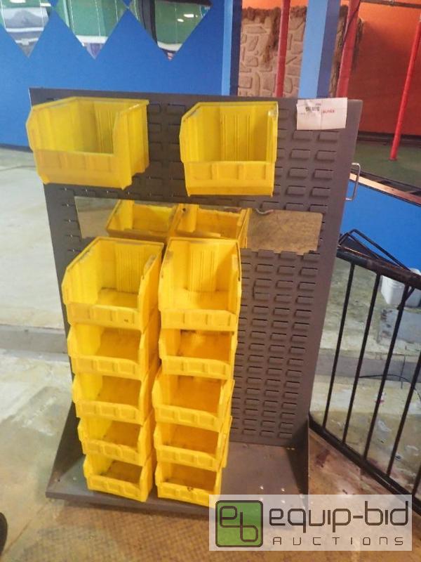 lot 2098 image: Divider Bin Shelf