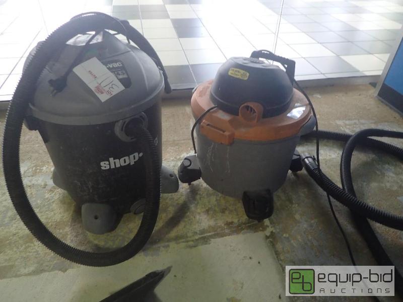 lot 2103 image: (2) Canister Shop Vac