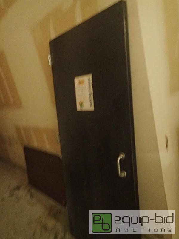 lot 2105 image: Heavy Duty Metal Door