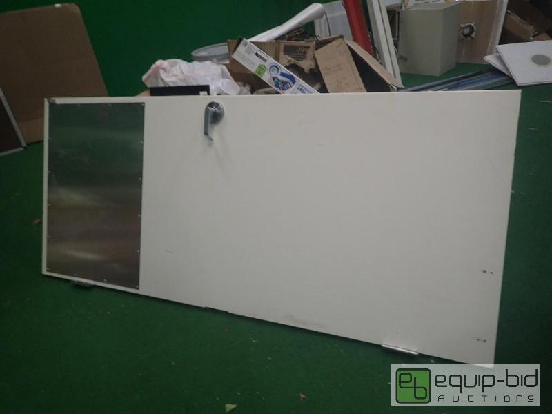 lot 2116 image: Heavy Duty Steel Door