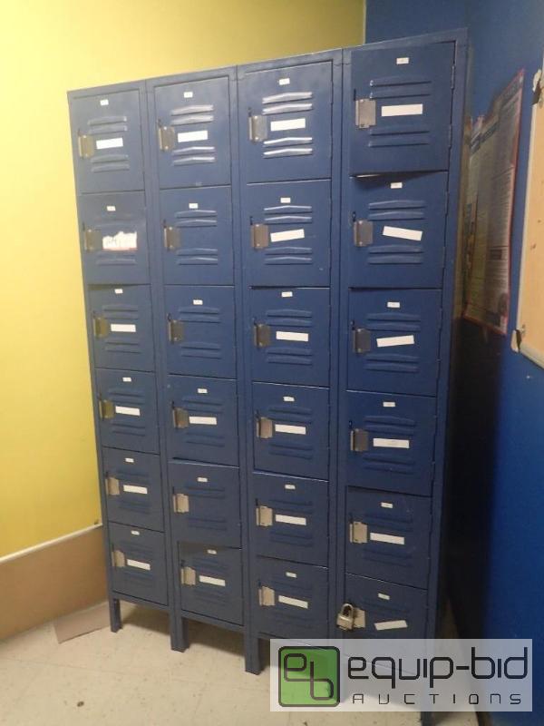 lot 2119 image: 24 Storage Lockers