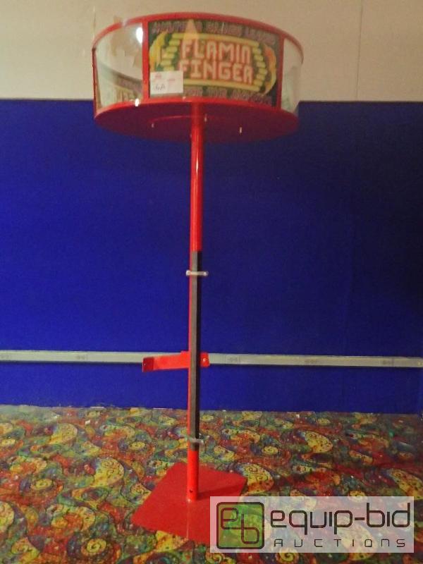 lot 2180 image: Standing Light Frame For Game System