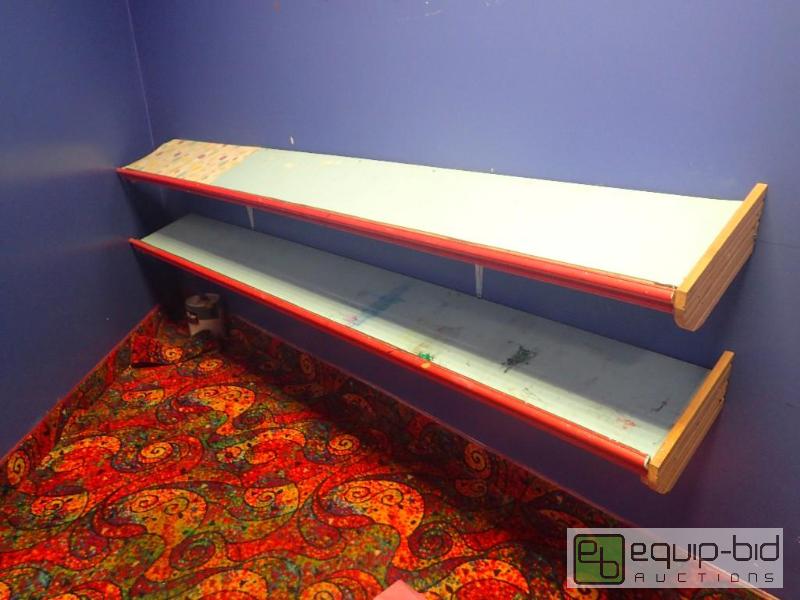 lot 2189 image: Wall Mounted Shelving