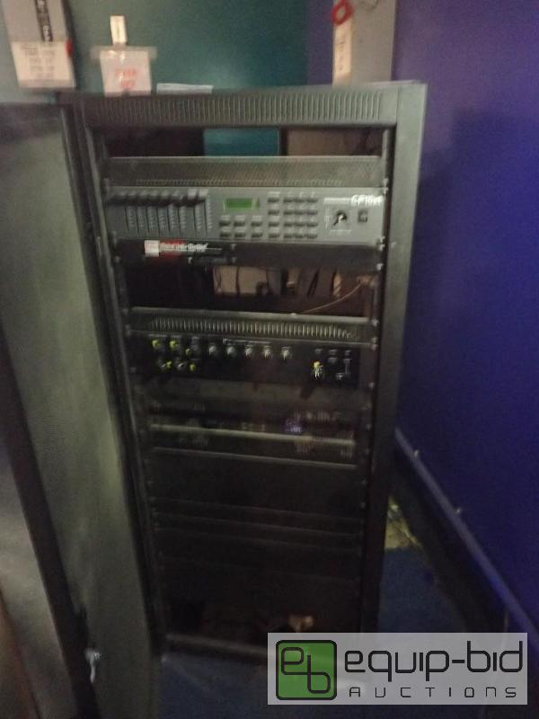 lot 2198 image: Dj Audio Equipment Resceivers  w Cabinet