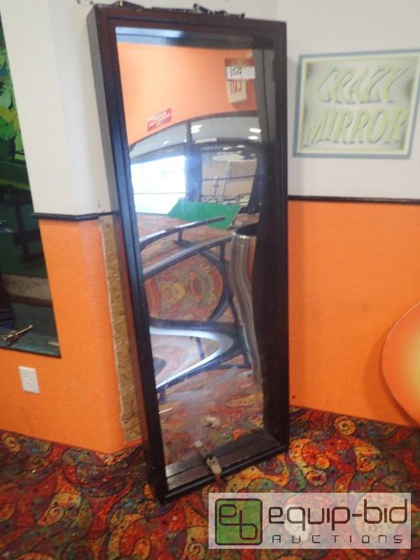 lot 2199 image: Framed Wave Mirror