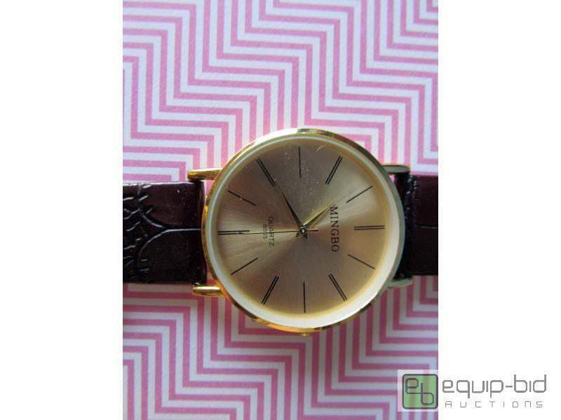 lot 3064 image: NEW Mingbo Quartz Watch, Stylish Good Looking Chronometer