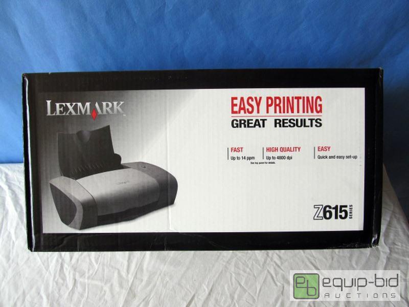 lot 3109 image: Lexmark Easy Printing FACTORY ReFurbished Z615 Printer