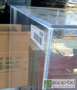lot 3125 image: Plexiglass Display Cabinet
