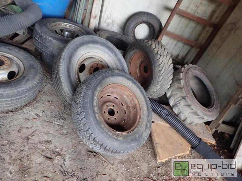 lot 66 image: Large Lot of Misc Size Tires