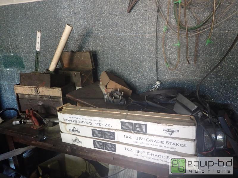 lot 785 image: Large lot of Misc Automotive Parts Tool Box Wire and More