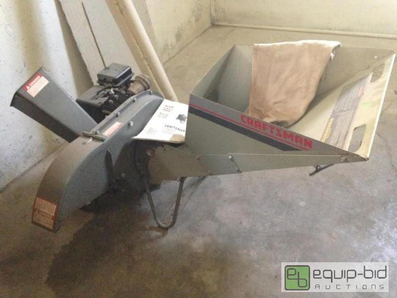 Sears Craftsman 5hp Chipper Shredder Model 247 Kansas City Ks Sears Craftsman 5hp Chipper Shredder Model 247 Kansas City Ks Estate Liquidation Equip Bid