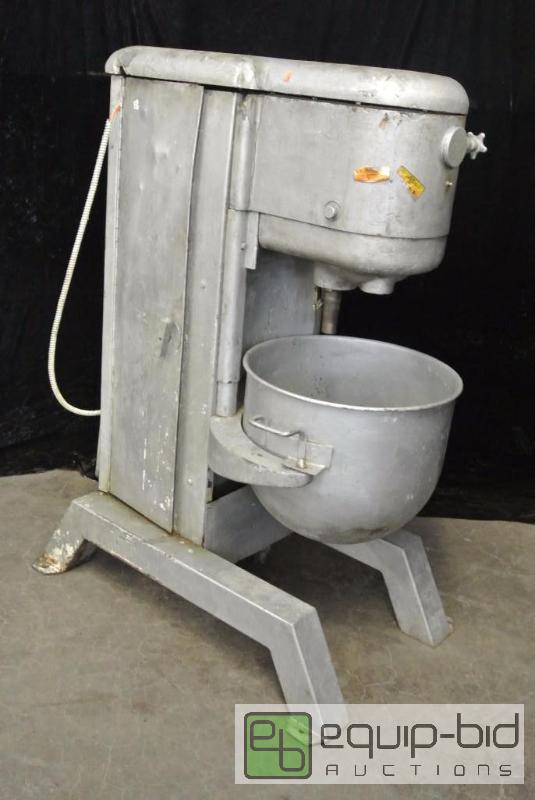 lot 1482 image: Vulcan Eighty Quart Stand Mixer