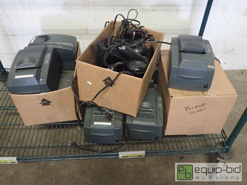 lot 6098 image: Lot of Receipt Printers and Scanners