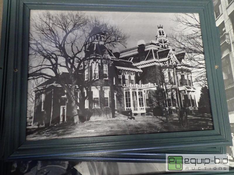 lot 6099 image: Framed Wall Art of Historic Kansas City