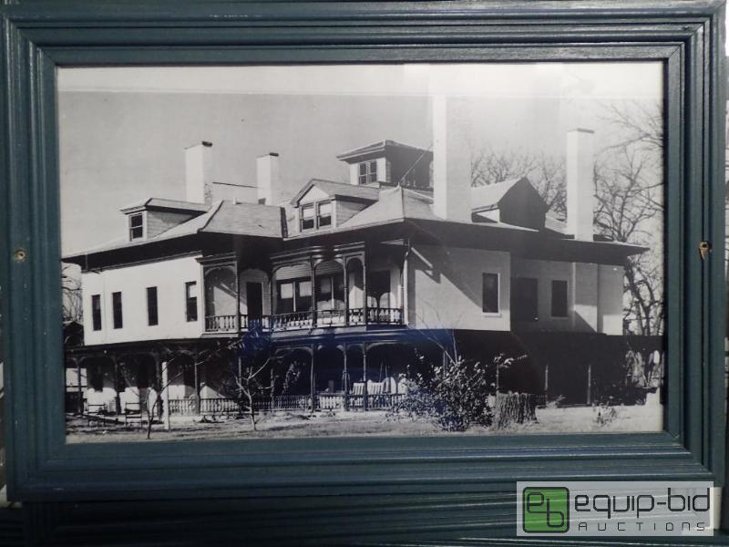 lot 6100 image: Framed Wall Art of Historic Kansas City