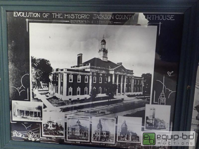 lot 6101 image: Framed Wall Art of Historic Kansas City