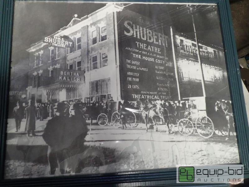 lot 6105 image: Framed Wall Art of Historic Kansas City