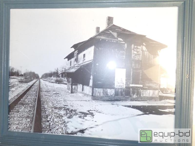 lot 6106 image: Framed Wall Art of Historic Kansas City