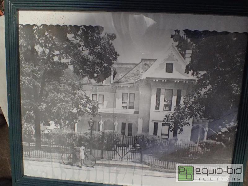 lot 6109 image: Framed Wall Art of Historic Kansas City