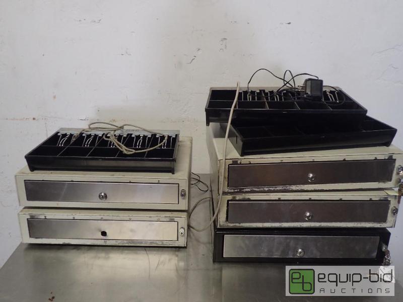 lot 6111 image: (5) Cash Boxes