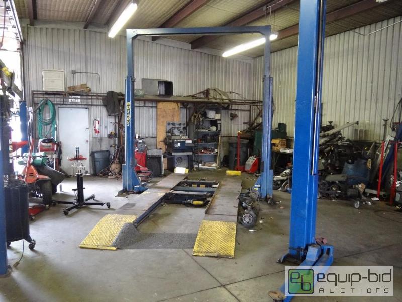 lot 505 image: Rotary 7000lb liftalignment rack...