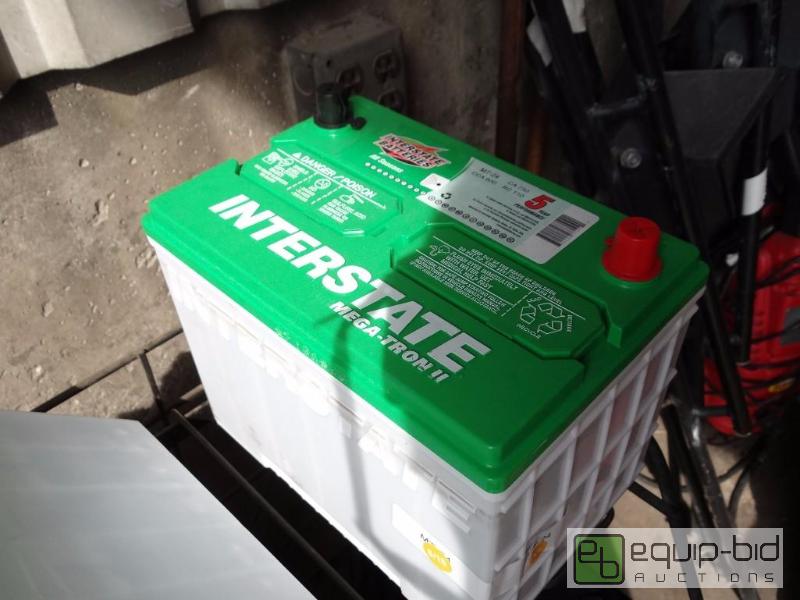 lot 510 image: brand new interstate battery CCA600 RC110 (mo...