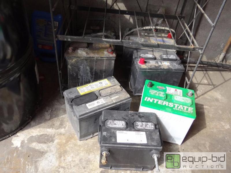 lot 516 image: lot of 7 used automotive batteries...