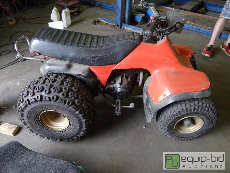 lot 554 image: Suzuki electric pull start 4 wheeler unknown...