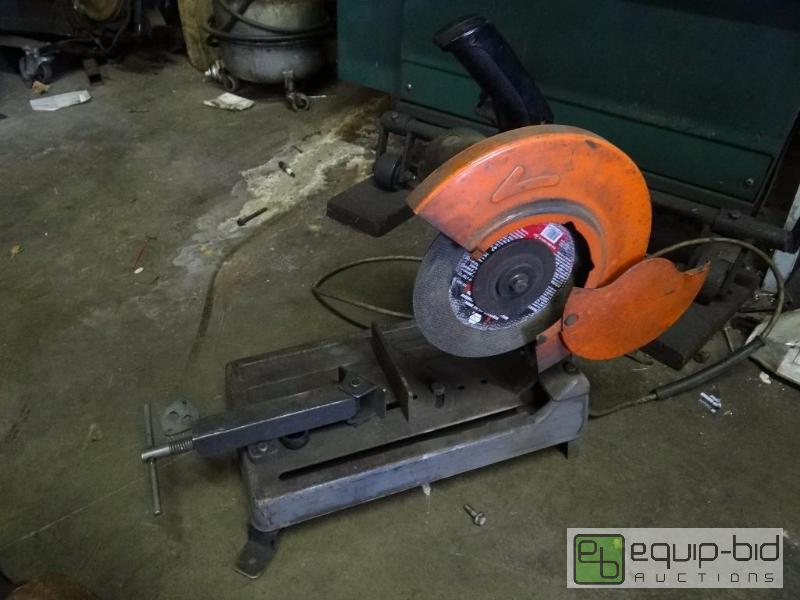 lot 563 image: Makita metal chop saw (model 2412N)...