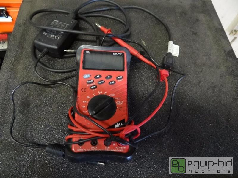 lot 616 image: MacTools digital multimeter (model EM710)...