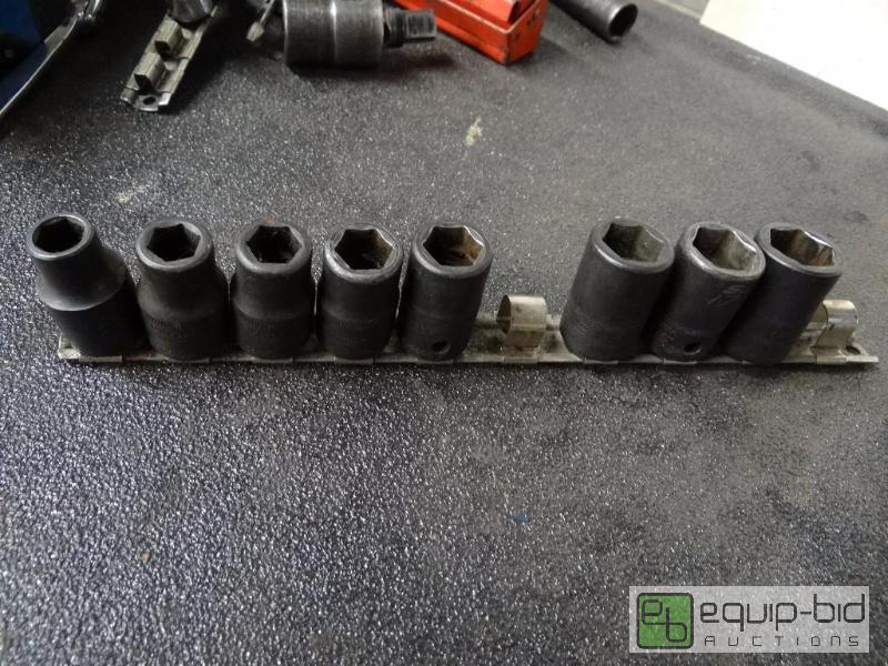 lot 628 image: Snap-On 8pc 12&quot impact socket set 10-18...