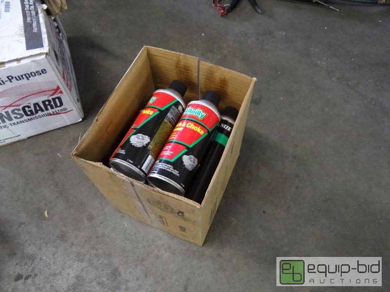 lot 704 image: 11 cans Carb &amp Brake Parts Cleaner...