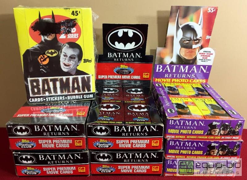 1991 Topps BATMAN Returns Unopened Packs Two