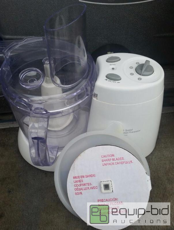 lot 122 image: GE 4 SPEED FOOD PROCESSOR