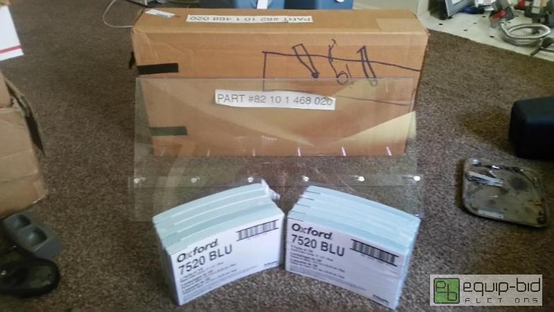 lot 58 image: 2 NEW BROCHURE DISPLAYS AND 10 PACKS INDEX CARDS