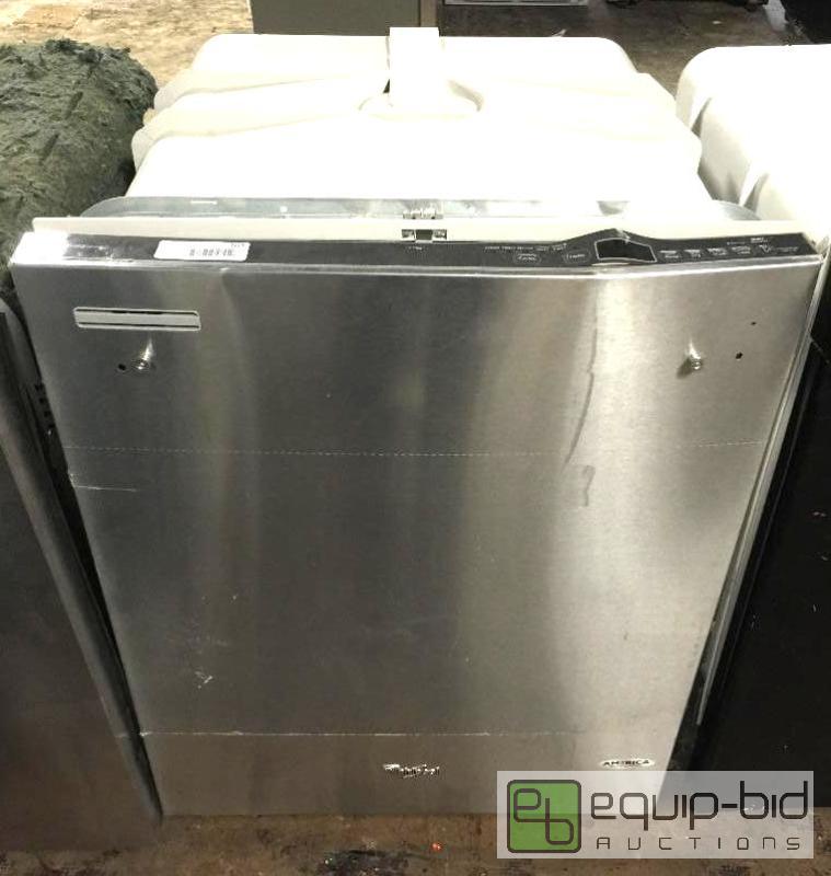 lot 103 image: WHIRLPOOL STAINLESS DISHWASHER