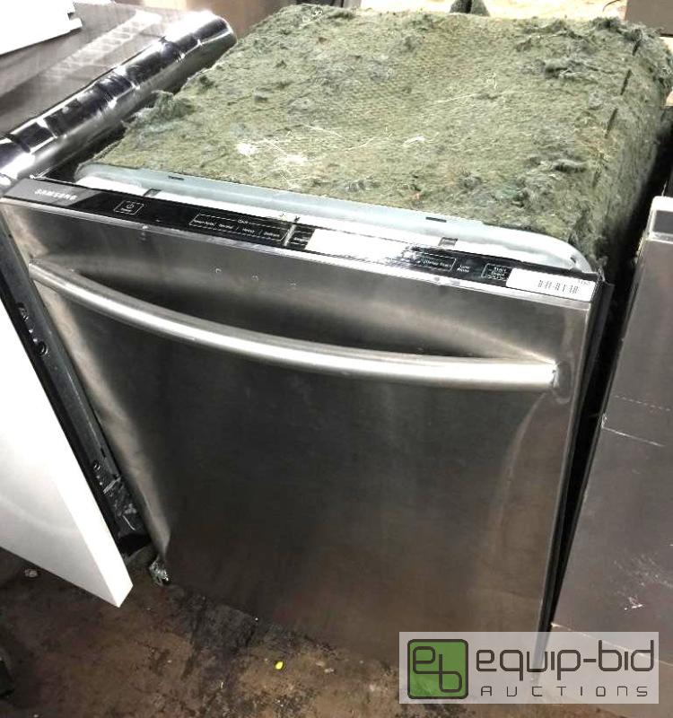 lot 104 image: SAMSUNG STAINLESS DISHWASHER