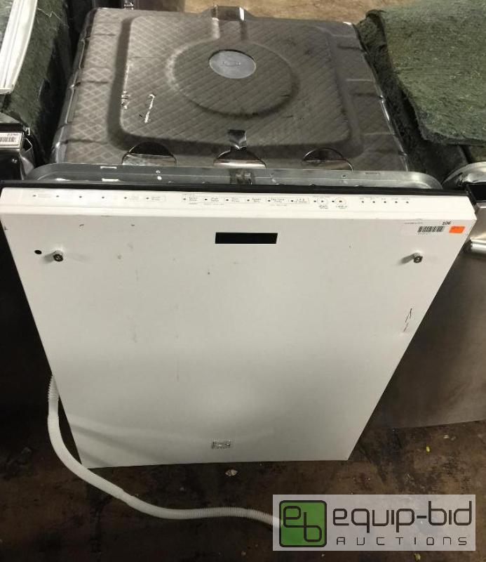 lot 106 image: KENMORE ELITE WHITE DISHWASHER
