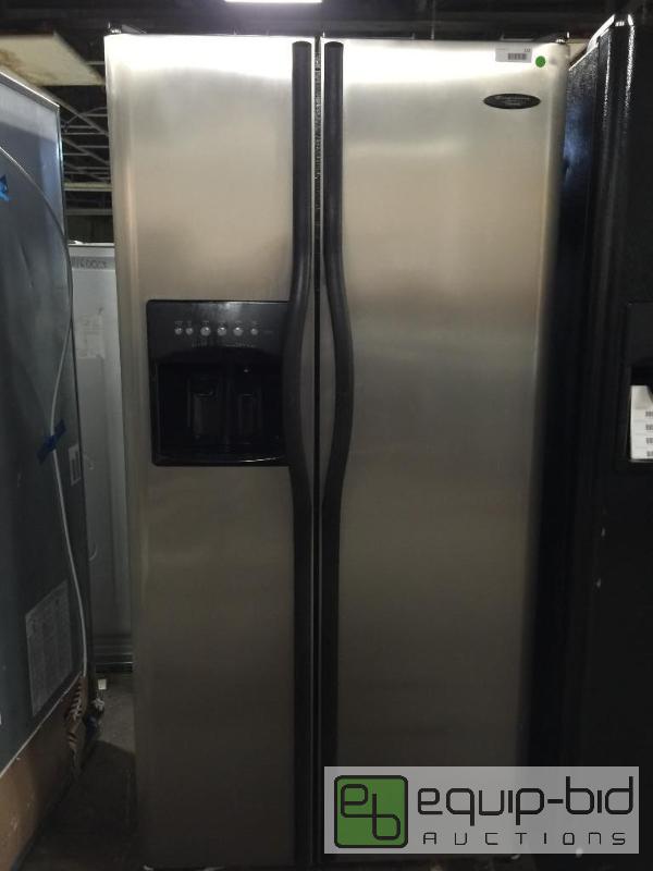 lot 121 image: FRIGIDAIRE STAINLESS FRENCH DOOR REFRIGERATOR