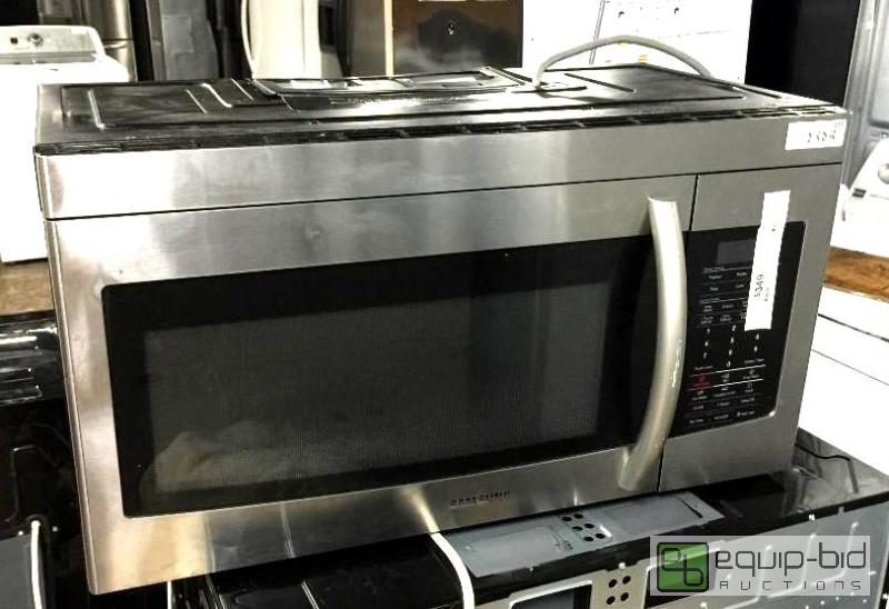 lot 133 image: SAMSUNG OVER THE RANGE MICROWAVE
