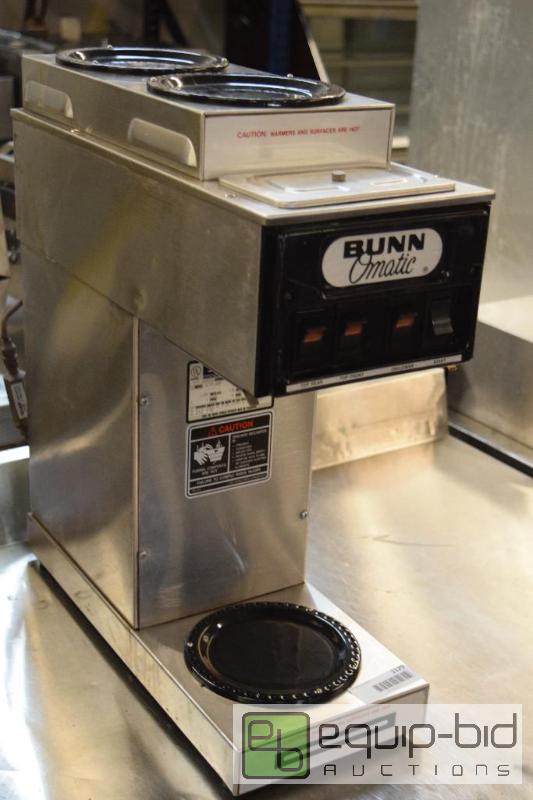 Bunn O'Matic 3 Burner Coffee Maker Fall Restaurant Liquidation Sale
