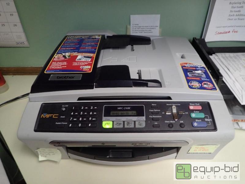 lot 586 image: brother mfc printerfax machine