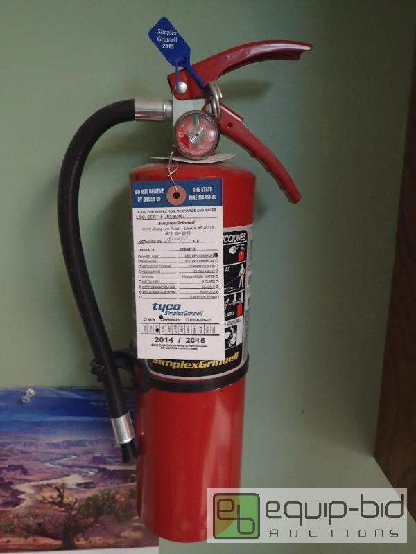 lot 607 image: dry chemical fire extinguisher