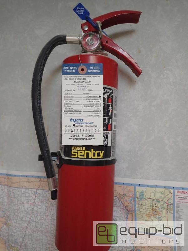 lot 608 image: dry chemical fire extinguisher