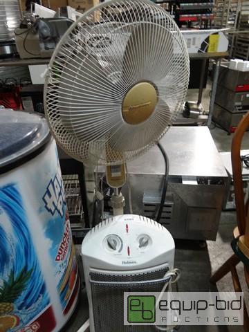 lot 733 image: (1) Fan And (1) Radiant Heater