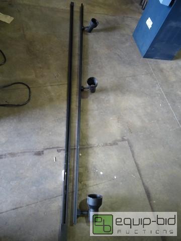 lot 775 image: (2) 8ft Track Light Rails