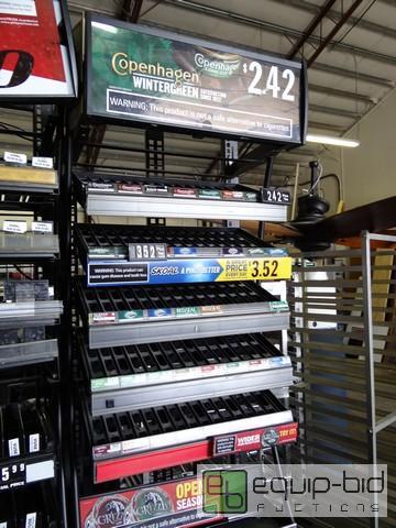 lot 778 image: Chew Can Merchandising Rack